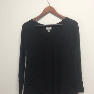 Black long Sleeve Tee